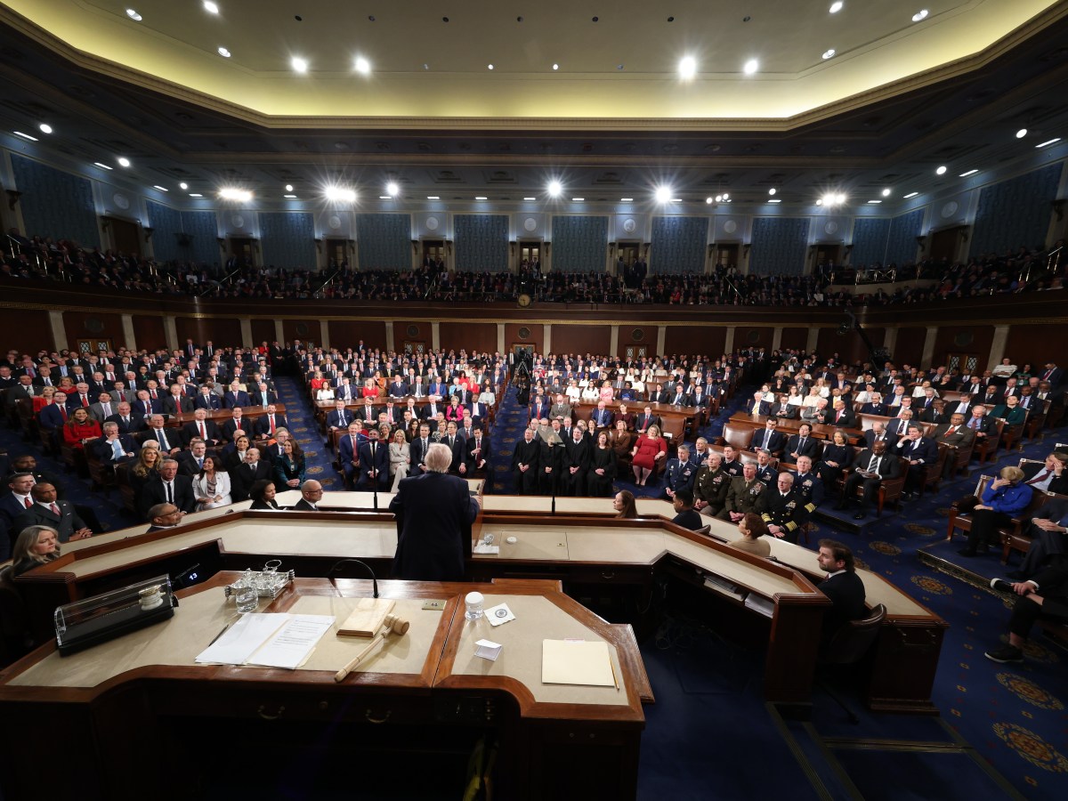 One POTUS speech: two different heard