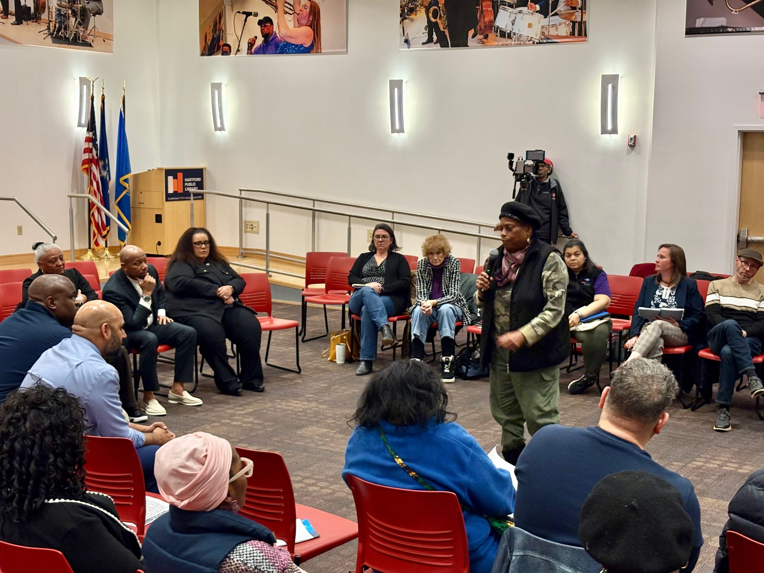 Hartford's mayor fires cop who killed man; Residents demand more
