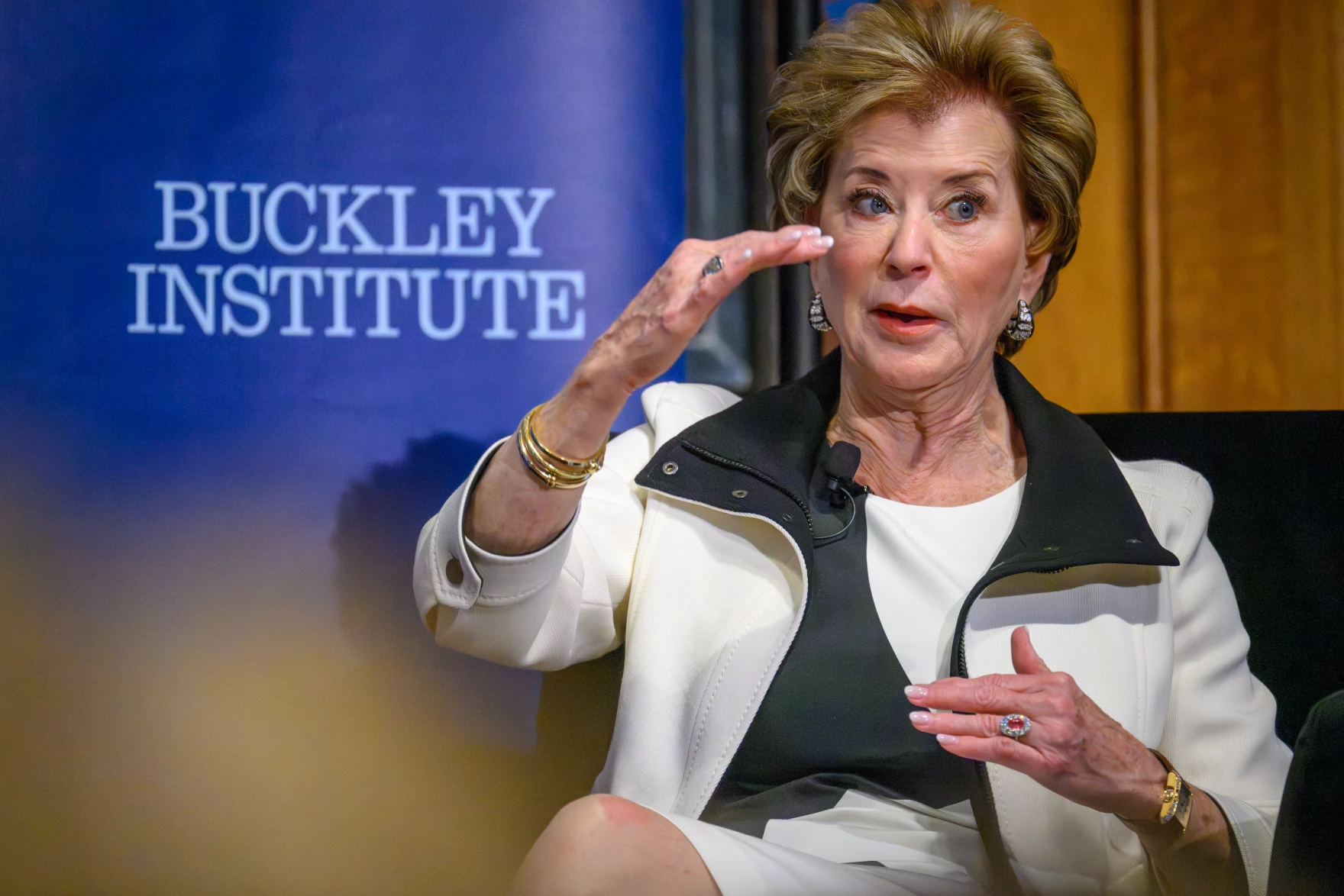 At Yale, Linda McMahon says she’ll shut down ‘bureaucracy of education’