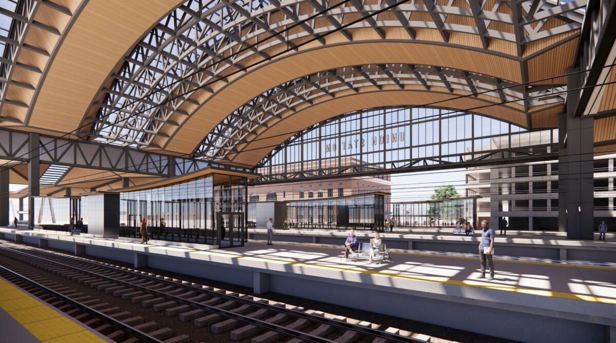 In CT, a cathedral for trains… but no trains.