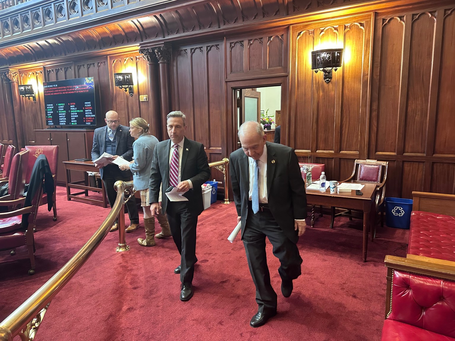 CT Senate pulls all-nighter, rearranging budget and passing gun bill