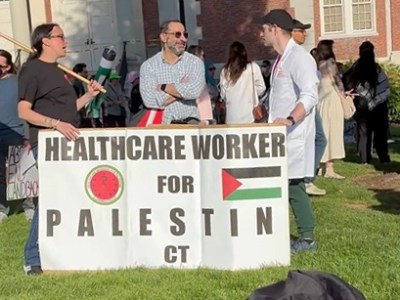 Nakba Day in West Hartford Center