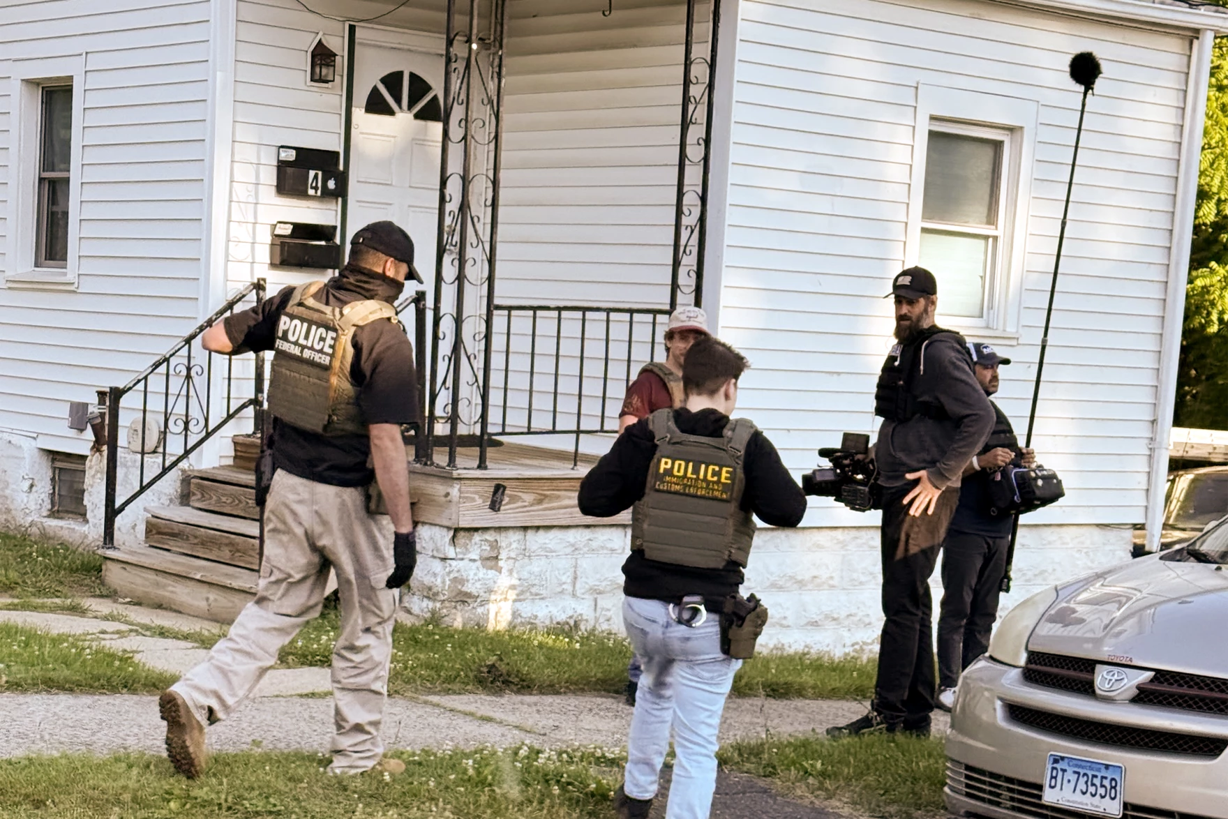 ICE is using camera crews to film arrests in Danbury. It’s concerning, advocates say