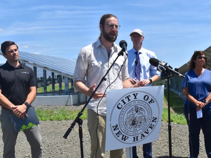 In New Haven, landfill solar array soaks up the sun