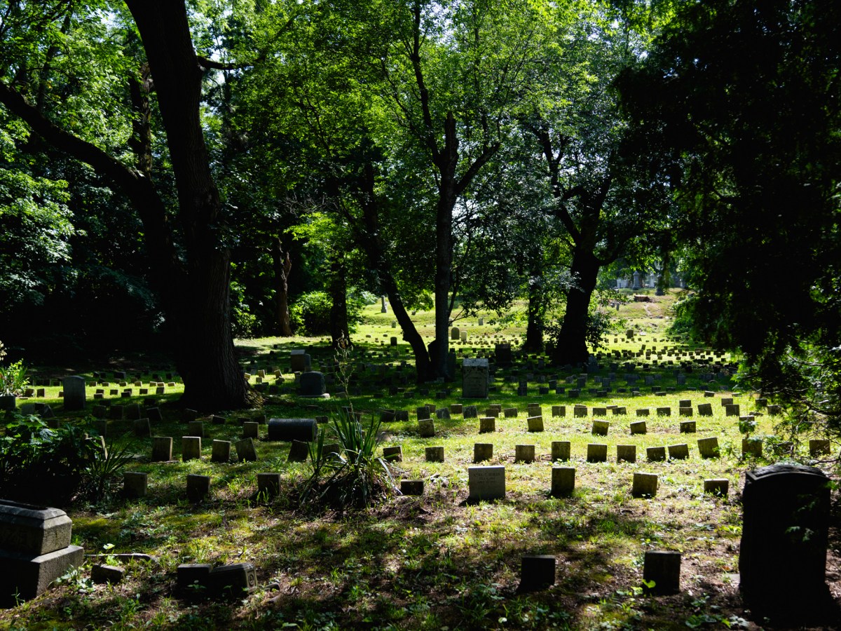 The story behind rows of unmarked stones at New Haven cemetery