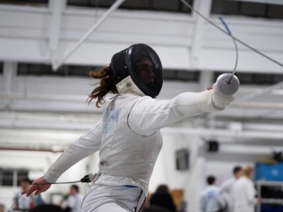 A transgender fencer lost her team. Now she’s rebuilding at UConn.