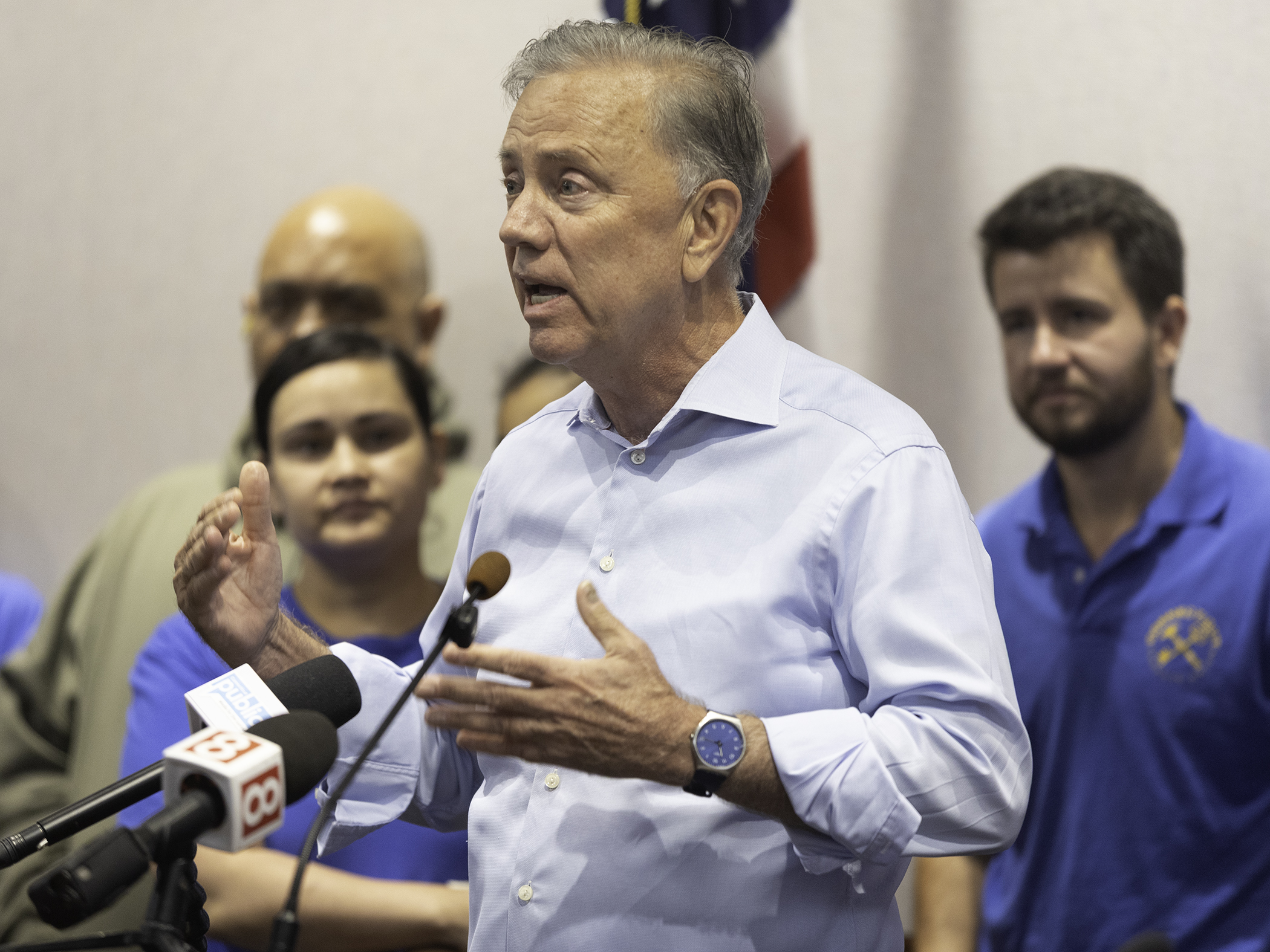 Lamont pledges eviction reform as tenants, lawmakers condemn corporate landlord