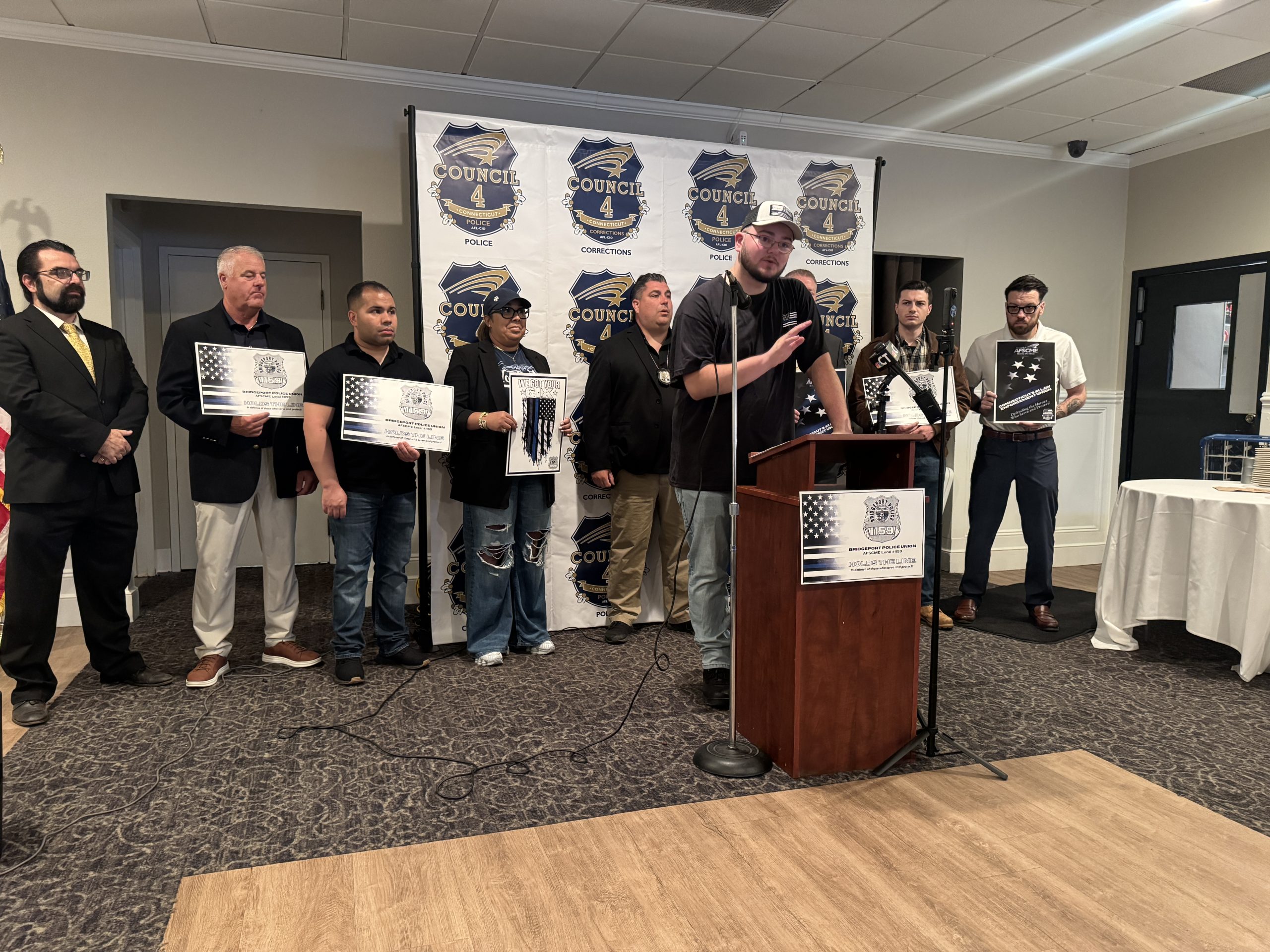 Bridgeport’s police union wants chief sidelined during probe
