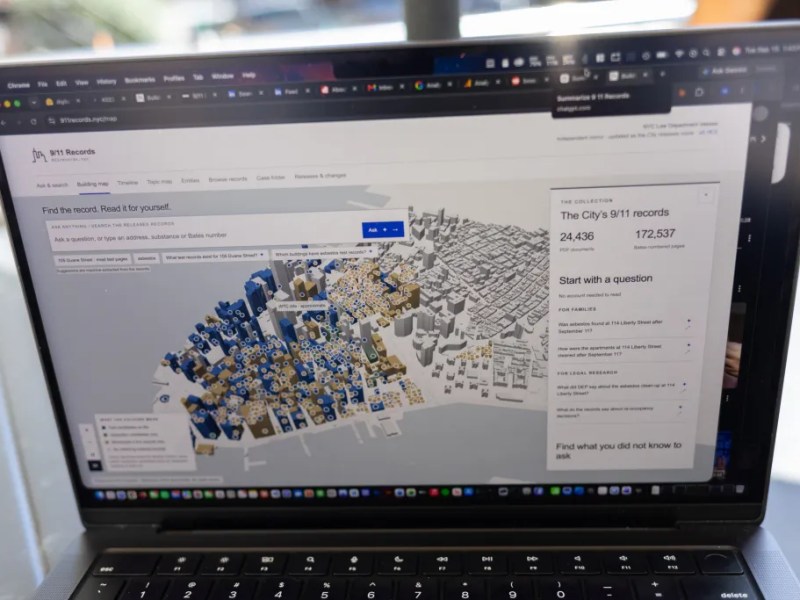Building a user-friendly portal for New York’s 9/11 documents