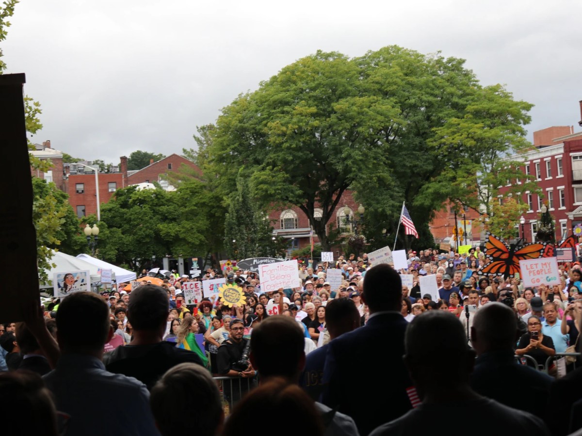 Major protest held in Danbury to denounce ICE arrests