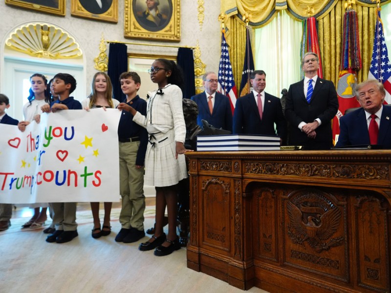 Trump auto-enrolls 10s of millions in child investment accounts